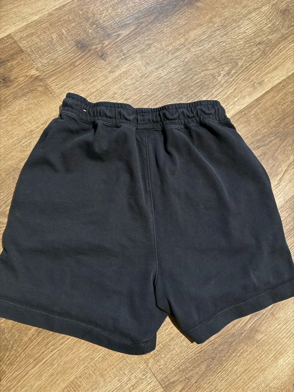 Nike Black Athletic Shorts with White Logo